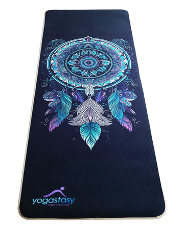 MANDALA CUSTOMISED YOGA MAT - FRONT SIDE