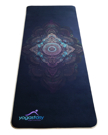 PEYOTE CUSTOMISED YOGA MAT - FRONT SIDE