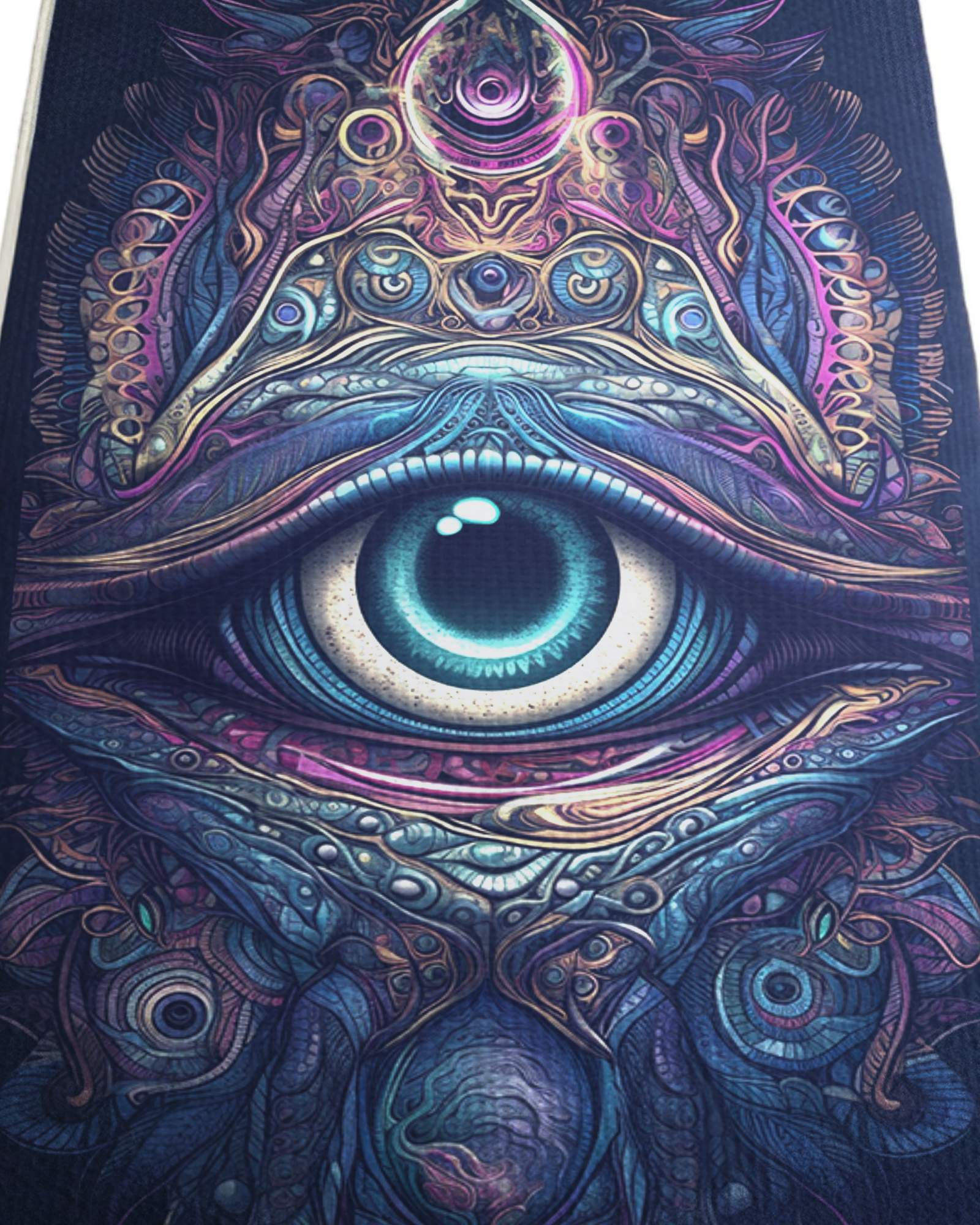 EYE CUSTOMISED YOGA MAT - CLOSE UP