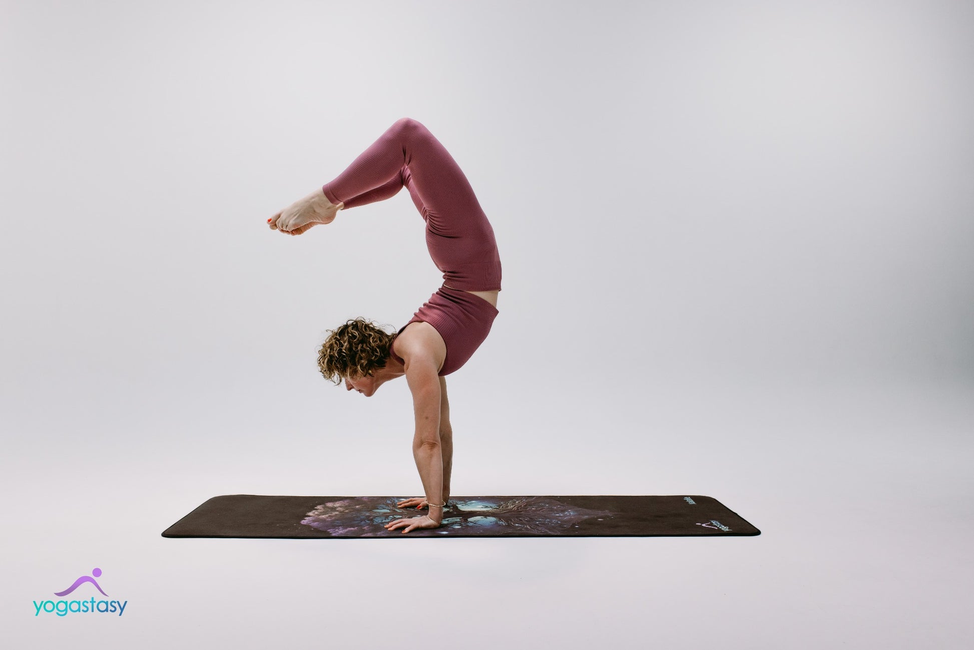 TREE CUSTOMISED YOGA MAT - SIDE