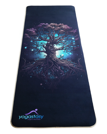 TREE CUSTOMISED YOGA MAT - FORNT SIDE